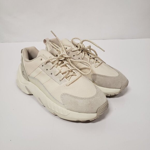 Adidas ZX 22 Boost chunky sneakers in CREAM WHITE BLISS - Size US 7 - Picture 2 of 10